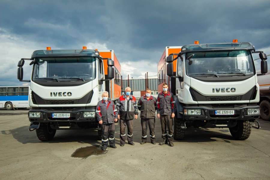 «СевГОК» придбав унікальні IVECO для перевезення співробітників