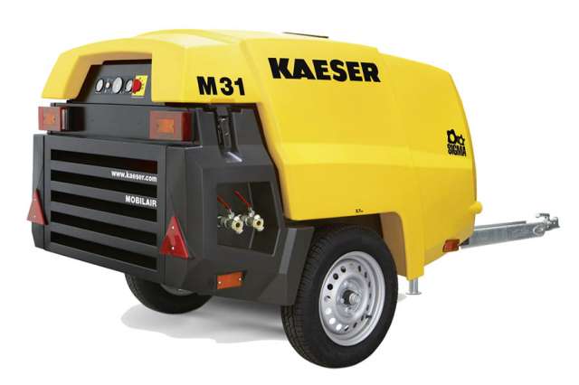 Компактний пересувний компресор Kaeser M31